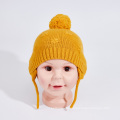Chapéu de malha de inverno para bebê